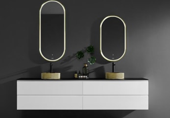 Morello bolleservant i glass
